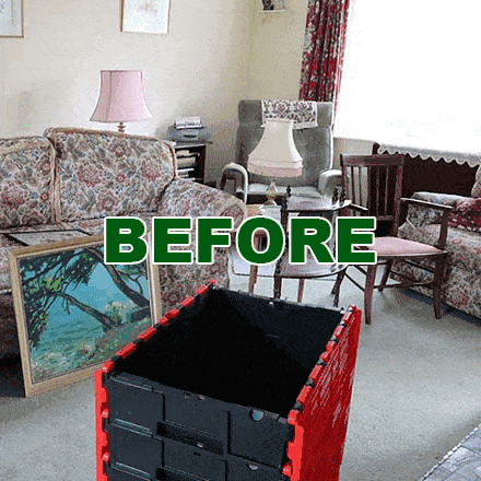 House Clearances - Before and After